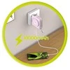 „Mobile Origin“ nešiojamoji baterija ir kelioninis įkroviklis, „Lightning“ / USB-C“ laidas, suderinamas su „MagSafe“ / „AW“ / „iPhone“, rožinis