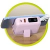 „Mobile Origin“ nešiojamoji baterija ir kelioninis įkroviklis, „Lightning“ / USB-C“ laidas, suderinamas su „MagSafe“ / „AW“ / „iPhone“, rožinis