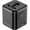 Mobile Origin Universalus kelioninis adapteris PW30 EU/UK/US/AUS juodas