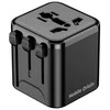 Mobile Origin Universalus kelioninis adapteris PW30 EU/UK/US/AUS juodas