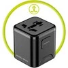 Mobile Origin Universalus kelioninis adapteris PW30 EU/UK/US/AUS juodas