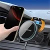 „Mobile Origin“ belaidis automobilio ventiliacijos angos įkroviklis CA18, suderinamas su „Apple Watch“ / „iPhone“ ir „MagSafe“