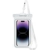 Mobile Origin Mobilus Origin Neperšlampamas plaukiojantis dėklas 6,8", balta/juoda