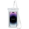 Mobile Origin Mobilus Origin Neperšlampamas plaukiojantis dėklas 6,5", balta/juoda