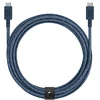 Native Union Belt Cable XL 100W - USB-C kabelis - USB-C, 3 m (tamsiai mėlynas)