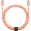 Native Union Belt Cable XL 100W - USB-C kabelis - USB-C, 3 m (abrikoso spalvos)