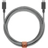 Native Union Belt Cable XL 100W - USB-C kabelis - USB-C, 3 m (zebra)
