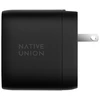 Native Union Greitas GaN įkroviklis PD 67W, juodas