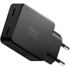 Native Union Kišeninis GaN įkroviklis PD 65W (2x USB-C), juodas