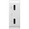 Native Union kišeninis GaN kroviklis PD 65W (2x USB-C), baltas