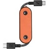 „Native Union Pocket Cable“ – USB-C – USB-C laidas, 17 cm („Oxyfire“)