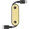 Native Union Kišeninis laidas (USB-C - USB-C), citrinos spalvos