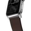 Nomad Active Strap Pro Brown, sidabrinis - Apple Watch 49mm/46mm/45mm/44mm/42mm