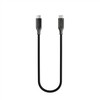 Nomad Kevlar kabelis, USB-C į USB-C, 0,3 m, karbido