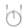 Nomad Kevlaro laidas, USB-C į USB-C, 1.5m, baltas