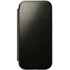Dėklas Nomad Leather Folio, žalias chrome - iPhone 16 Pro