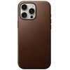 Nomad 2019 m. modernus odinis dėklas, rudas – „iPhone 16 Pro Max“