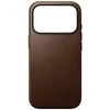 Dėklas Nomad Modern Odinis dėklas, ruda - iPhone 17 Pro