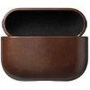 „Nomad“ modernus odinis dėklas, kaimiško stiliaus rudas (Horween) – „Airpods Pro 3“