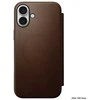 Nomad Modernus odinis dėklas, imbiero spalvos – „iPhone 16 Plus“