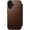 „Nomad Modern“ odinis dėklas, rudas – „iPhone 17“