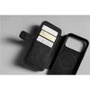 Dėklas Nomad Modern Leather Folio, ruda - iPhone 17 Pro