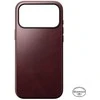 Nomad Modern Odinis dėklas, burgundy (Horween) - iPhone 17 Pro Max