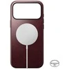 Nomad Modern Odinis dėklas, burgundy (Horween) - iPhone 17 Pro Max