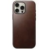 Nomad Modern Odinis dėklas, rusctic ruda, iPhone 16 Pro Max | Horween