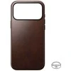 Nomad Modern Odinis dėklas, rustic ruda (Horween) - iPhone 17 Pro Max