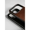 Nomad Modern Odinis dėklas, rustic ruda (Horween) - iPhone 17 Pro Max