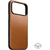 Nomad Modernus odinis dėklas, balno rudos spalvos (Horween) - skirta iPhone 18 Pro Max/17 Pro Max