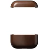 Nomad Modern Leather dėklas, rustic rudos spalvos (Horween) – AirPods Pro 3
