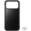 Nomad Rugged Odinis dėklas, juodas (Horween) - iPhone 17 Pro Max