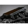 „Nomad“ tvirtas odinis dėklas, kaimiškos rudos spalvos („Horween“) – „iPhone 17 Pro Max“