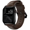 Nomad Išmaniojo laikrodžio Apple odinis dirželis, Rudos spalvos, 42/44mm