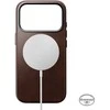 Dėklas Nomad Traditional Odinis dėklas, rustic ruda (Horween) - iPhone 17 Pro