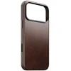 Nomad Traditional Odinis dėklas, rustic ruda (Horween) - iPhone 17 Pro Max
