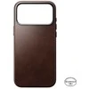 Nomad Traditional Odinis dėklas, rustic ruda (Horween) - iPhone 17 Pro Max
