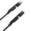 Nomad Universalus Kevlaro kabelis USB-C, 0,3 m, karbido