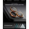 Kamerų apsauga Spigen Glass tR EZ Fit Optik Pro 2 Pack, oranžinis - iPhone 17/16/15/14 Pro / 17/16/15/14 Pro Max