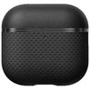 Pitaka Aramid Fiber Magnetic Case, juodas/pilka - AirPods 4