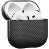 Pitaka Aramid Fiber Magnetic Case, juodas/pilka - AirPods 4