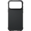 Dėklas PITAKA Cairn Case, skirtas iPhone 18 Pro Max / 17 Pro Max, juodas pilkas