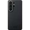 Dėklas Pitaka Edge Case, juodas/pilkas tvilas (Aaron Button) - Samsung Galaxy S26 Ultra