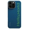 Pitaka lytėjimo austas dėklas, „Hello World“ – „iPhone 16 Pro“