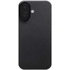 Dėklas Pitaka Ultra-Slim Case, Juodas/Pilkas - iPhone 17
