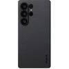 Dėklas Pitaka Ultra-Slim Case, Juodas/Pilkas Twill - Sansung Galaxy S25 Ultra