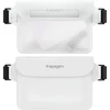Spigen Aqua Shield vandeniui atspari juosmens rankinė A620, 2 vnt., sniego baltos spalvos