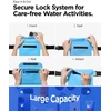 Spigen Aqua Shield vandeniui atsparus juosmens krepšys A620, 2 vnt., jūros mėlynas